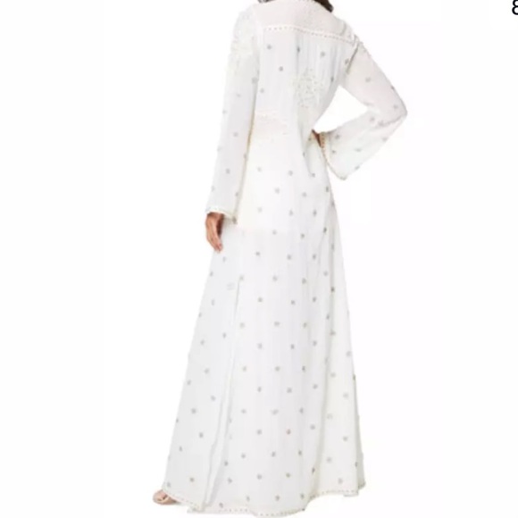 Ramy Brook Alister Bead Embroider Western Duster L - Picture 5 of 6